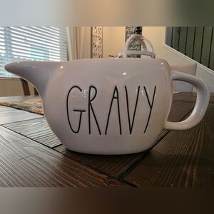 Rae Dunn White Gravy Boat